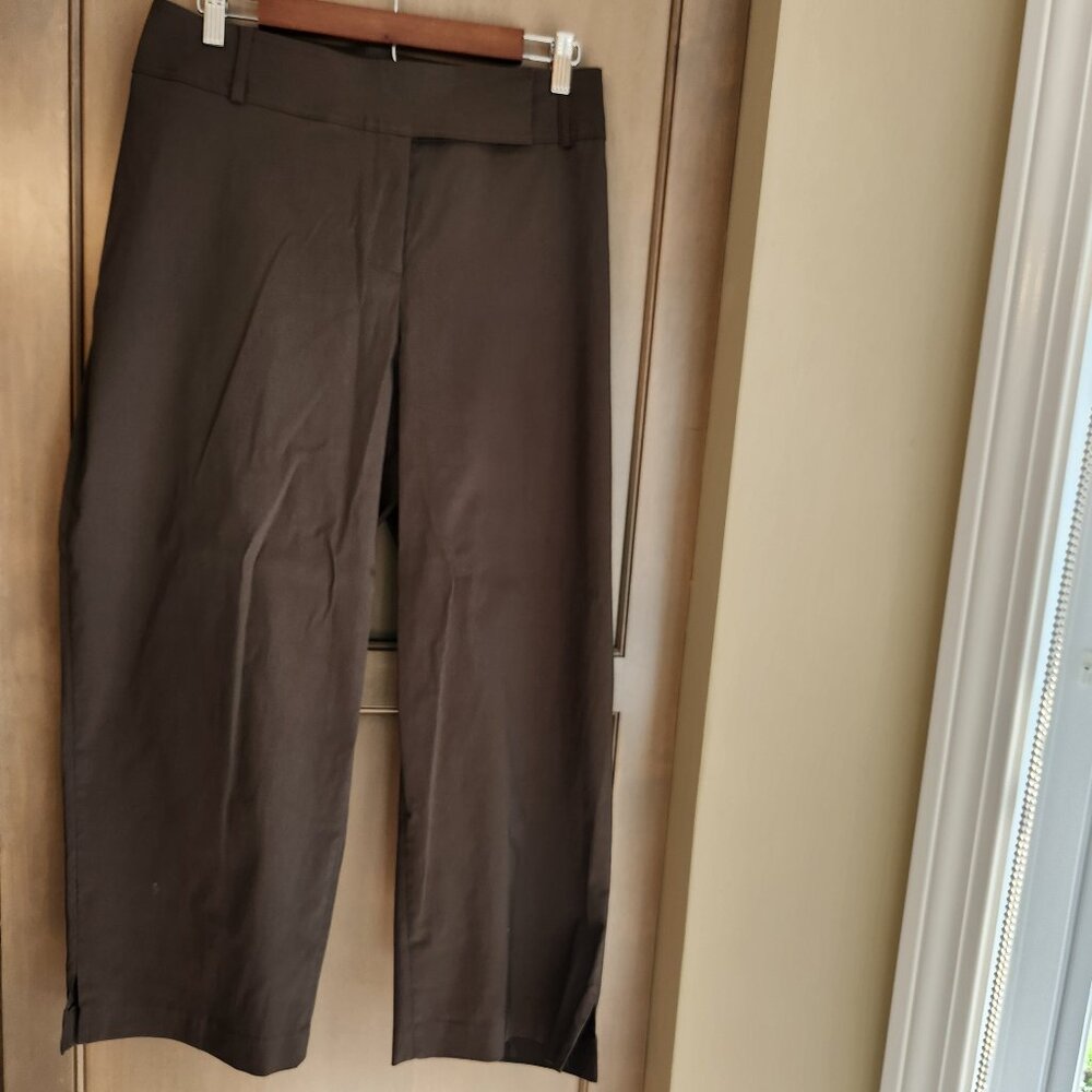 Lane Bryant Olive/Brown 'ish 7/8 Length Pants‎ Size 20 - Picture 6 of 8